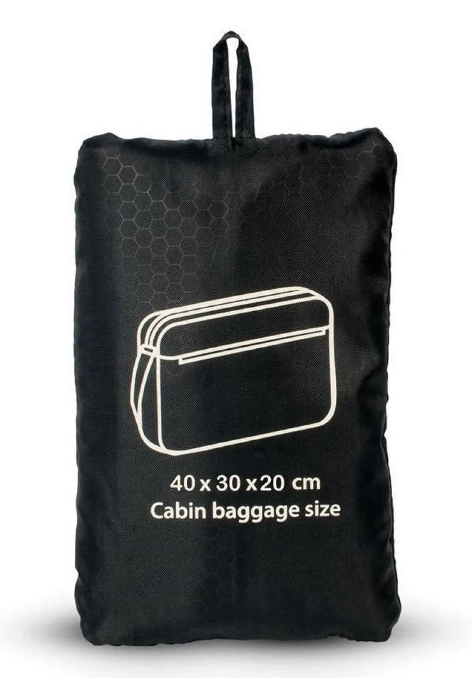 Borsa cabina pieghevole Roncato 9198 nero 40x30x20