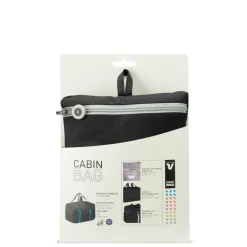 Borsa cabina pieghevole 40x25x20 Roncato Compact 2011 Nero Fumo