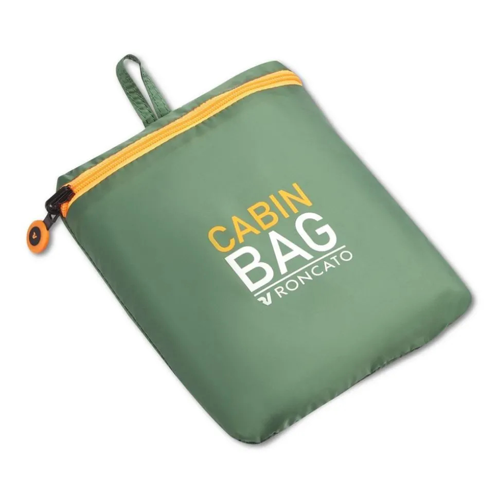 Borsa cabina pieghevole 40x25x20 Roncato Compact Neon 2011 Verde Militare