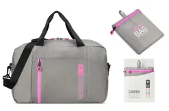 Borsa cabina pieghevole 40x25x20 Roncato Compact Neon 2011 Grigio