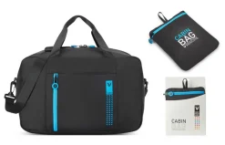 Borsa cabina pieghevole 40x25x20 Roncato Compact Neon 2011 Nero