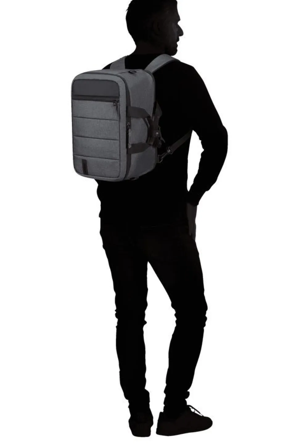 Borsa cabina zaino American Tourister Streethero 40x20x25 Grigio
