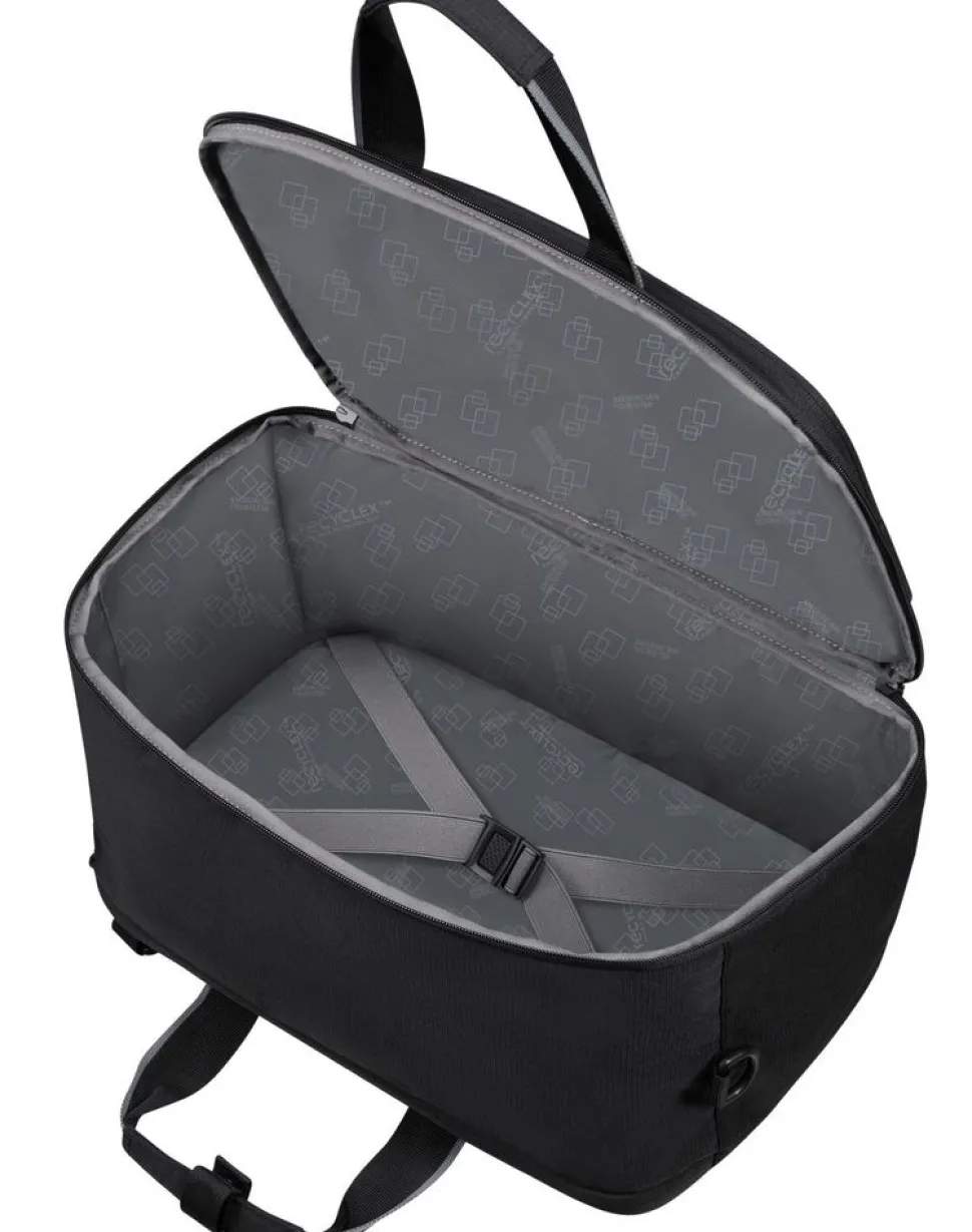 Borsa cabina zaino 40x20x25 American Tourister Take2Cabin Nero