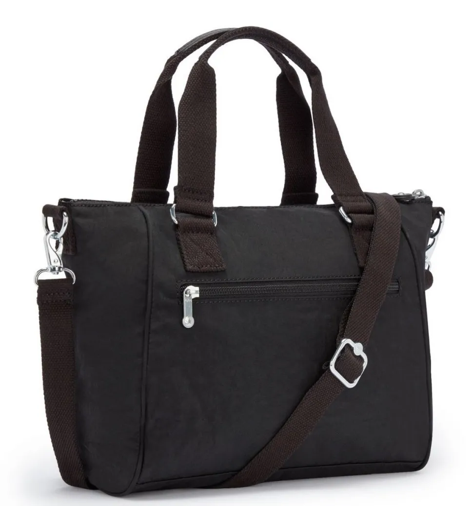 Borsa con tracolla Kipling Amiel Black Noir