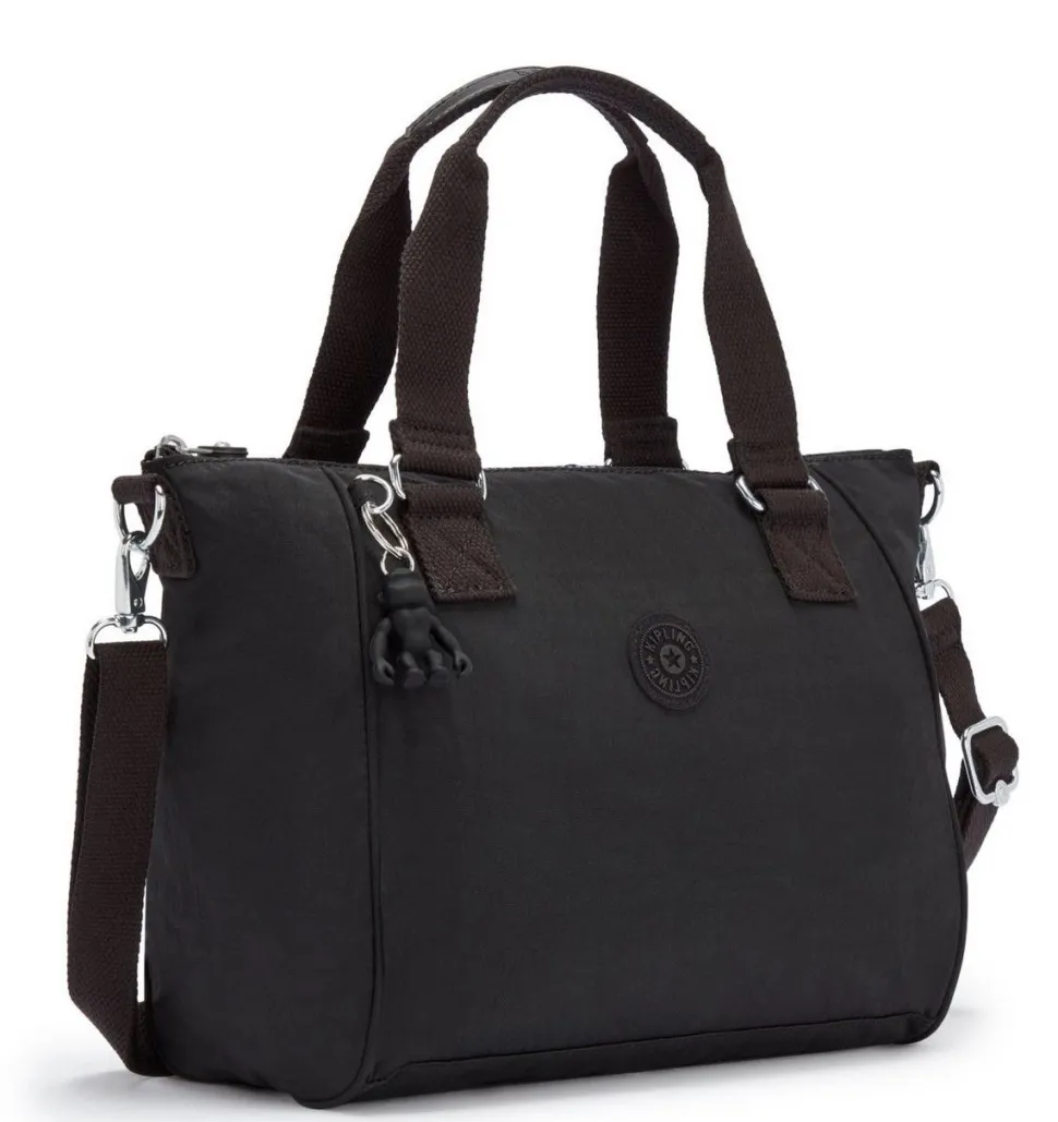 Borsa con tracolla Kipling Amiel Black Noir