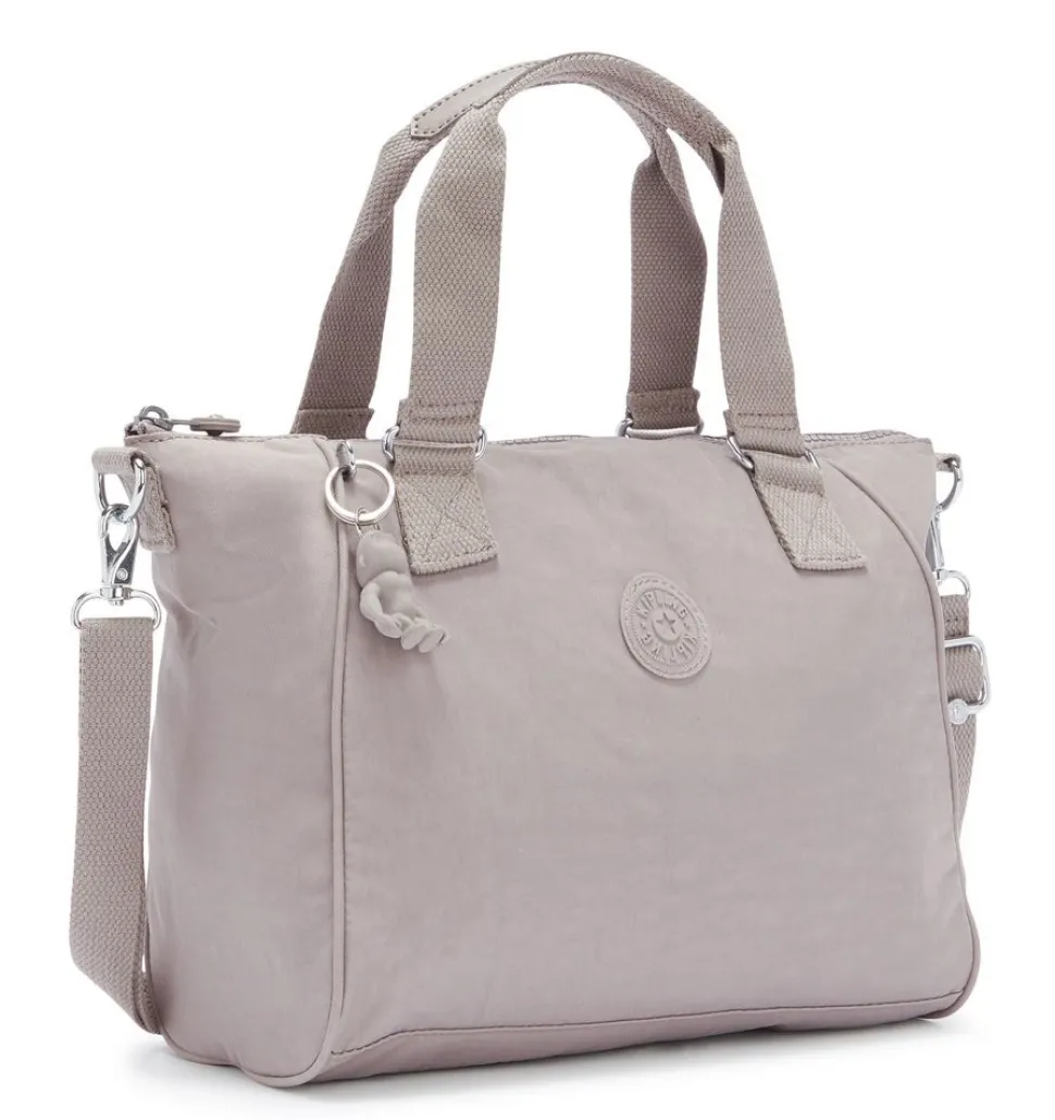 Borsa con tracolla Kipling Amiel Grey Gris