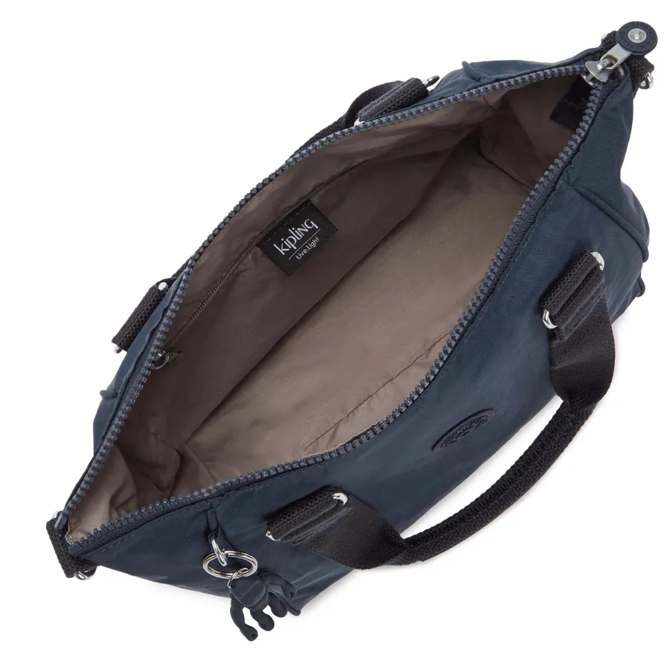 Borsa con tracolla Kipling Amiel Blue Bleu