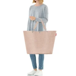 Borsa da mare Reisenthel shopper XL Twist Coffee