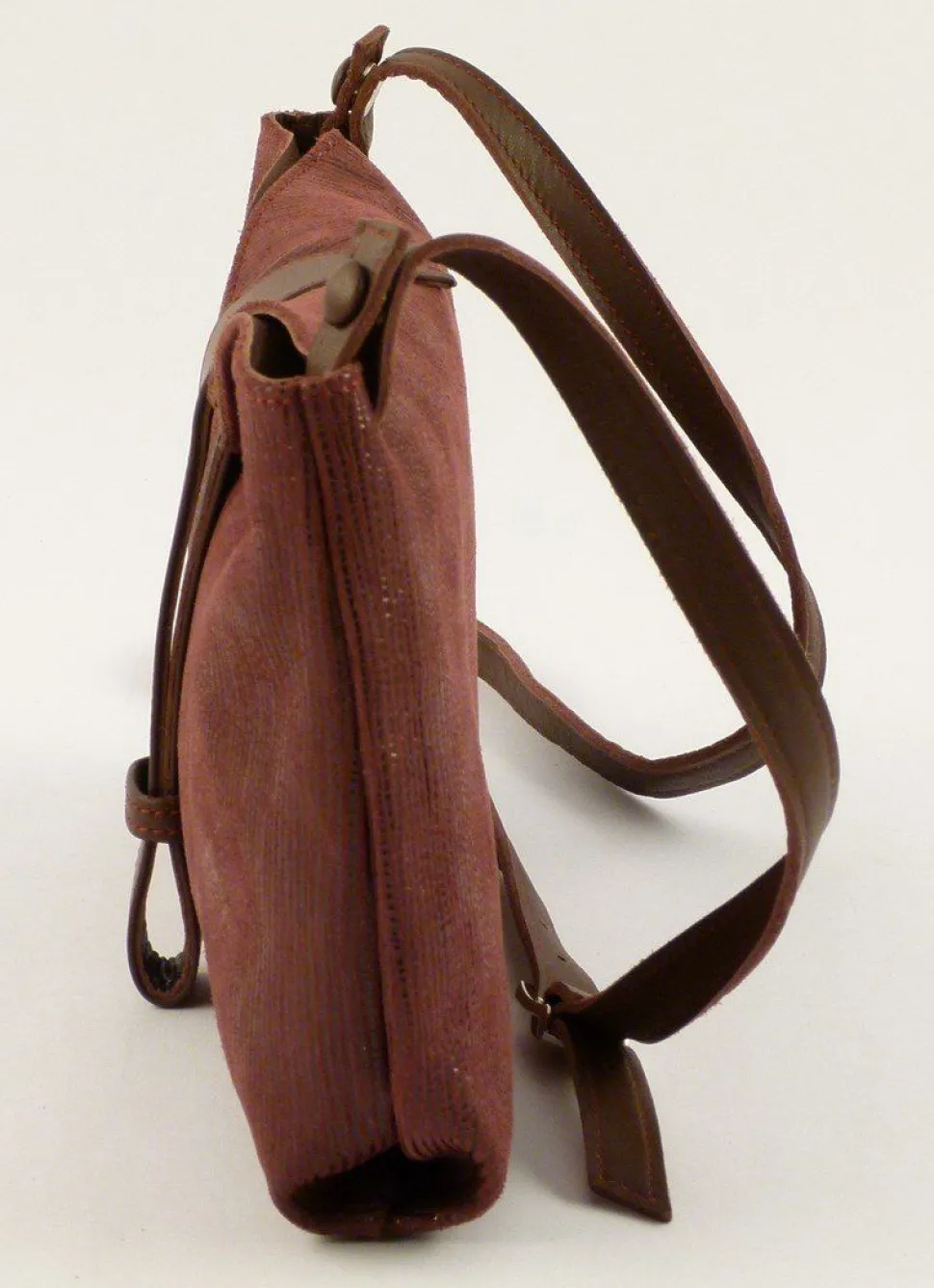 Borsa donna Emporio Cattani Eva Righe Bordeaux