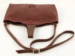 Borsa donna Emporio Cattani Eva Righe Bordeaux