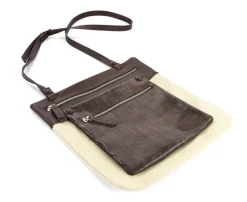 Borsa donna Emporio Cattani Vera Righe Moro