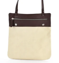 Borsa donna Emporio Cattani Vera Righe Moro