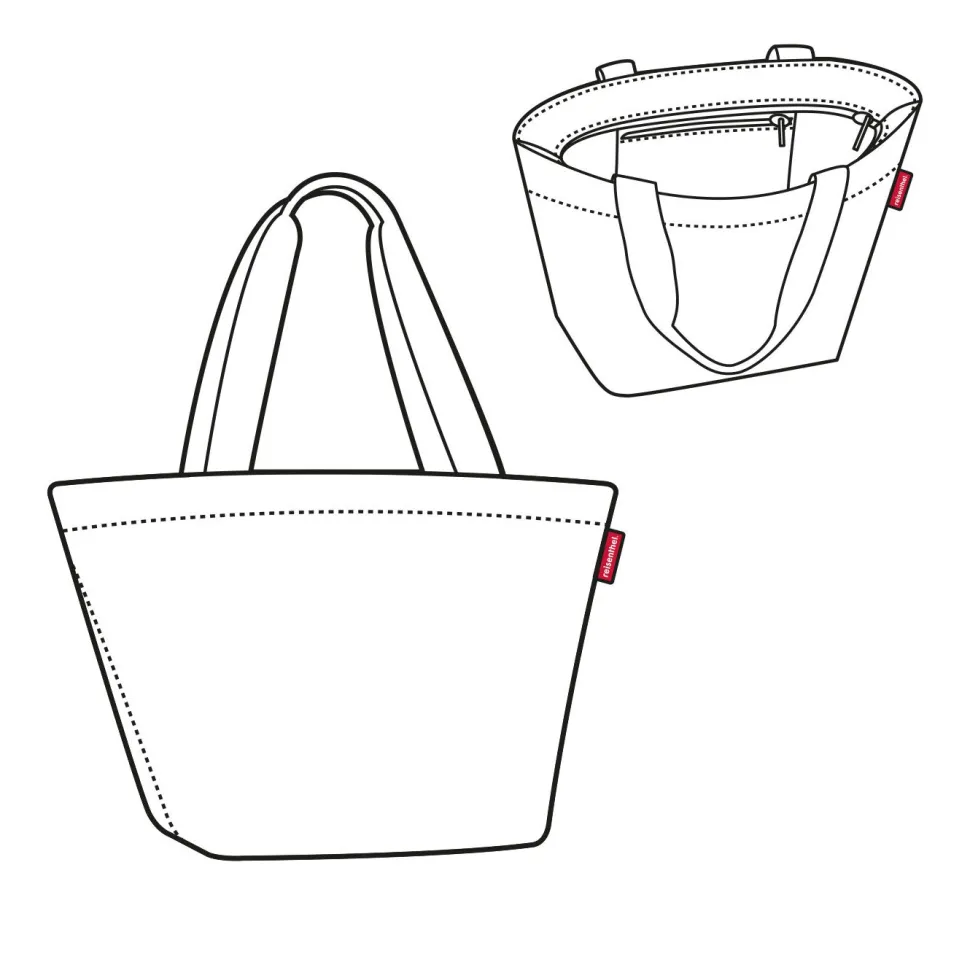 Borsa donna Reisenthel shopper M Nera