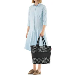 Borsa donna Reisenthel Shopper e1 Signature Black