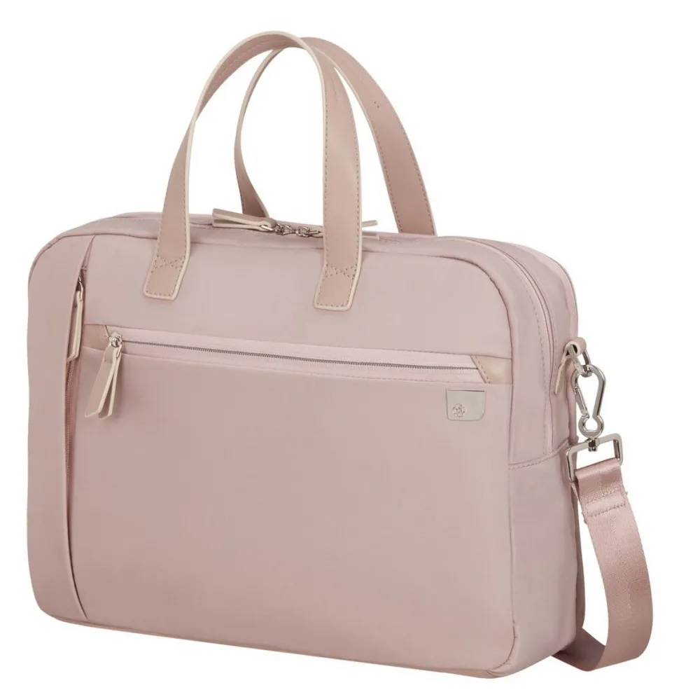 Borsa lavoro donna 2 comparti 15,6" Samsonite Eco Wave Stone Grey