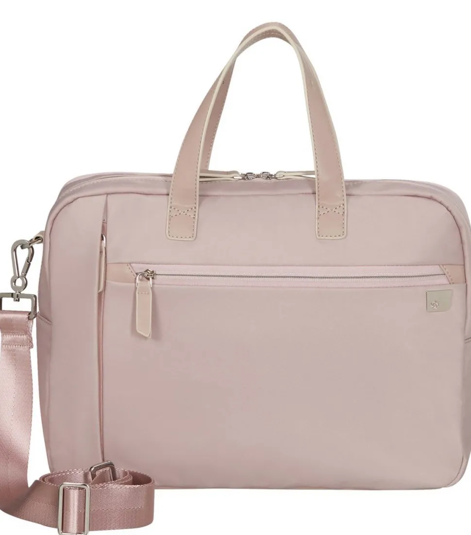 Borsa lavoro donna 2 comparti 15,6" Samsonite Eco Wave Stone Grey