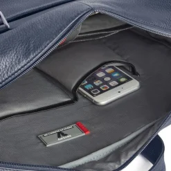 Borsa lavoro in pelle Roncato Alaska 2428 Navy
