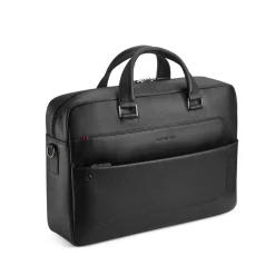 Borsa lavoro in pelle Roncato Alaska 2428 Nero