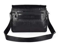 Borsa Messenger in pelle Acciaio 8359 Nera