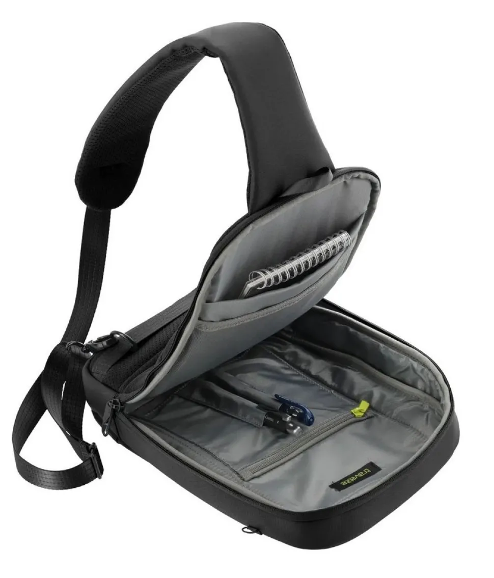 Borsa monospalla Travelite Workfloow 6514 Nero