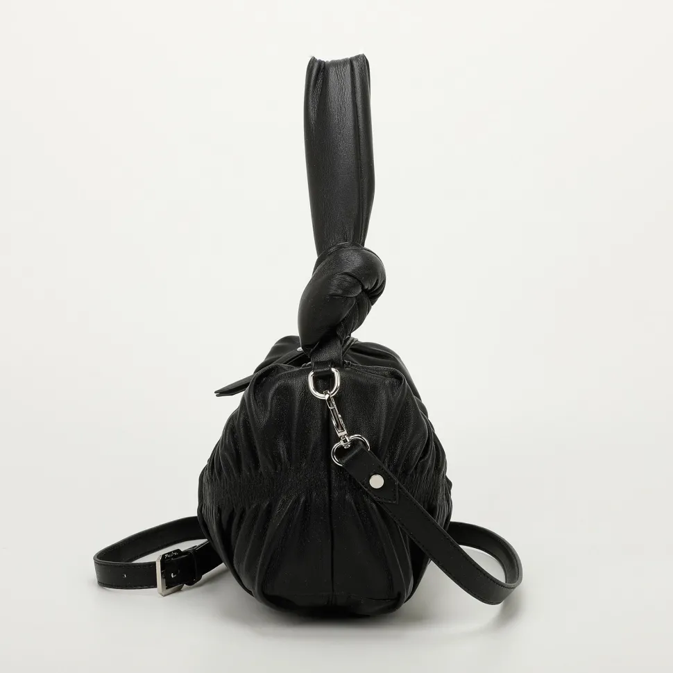 Borsa piccola a spalla e tracolla Mimì-Muà Nera