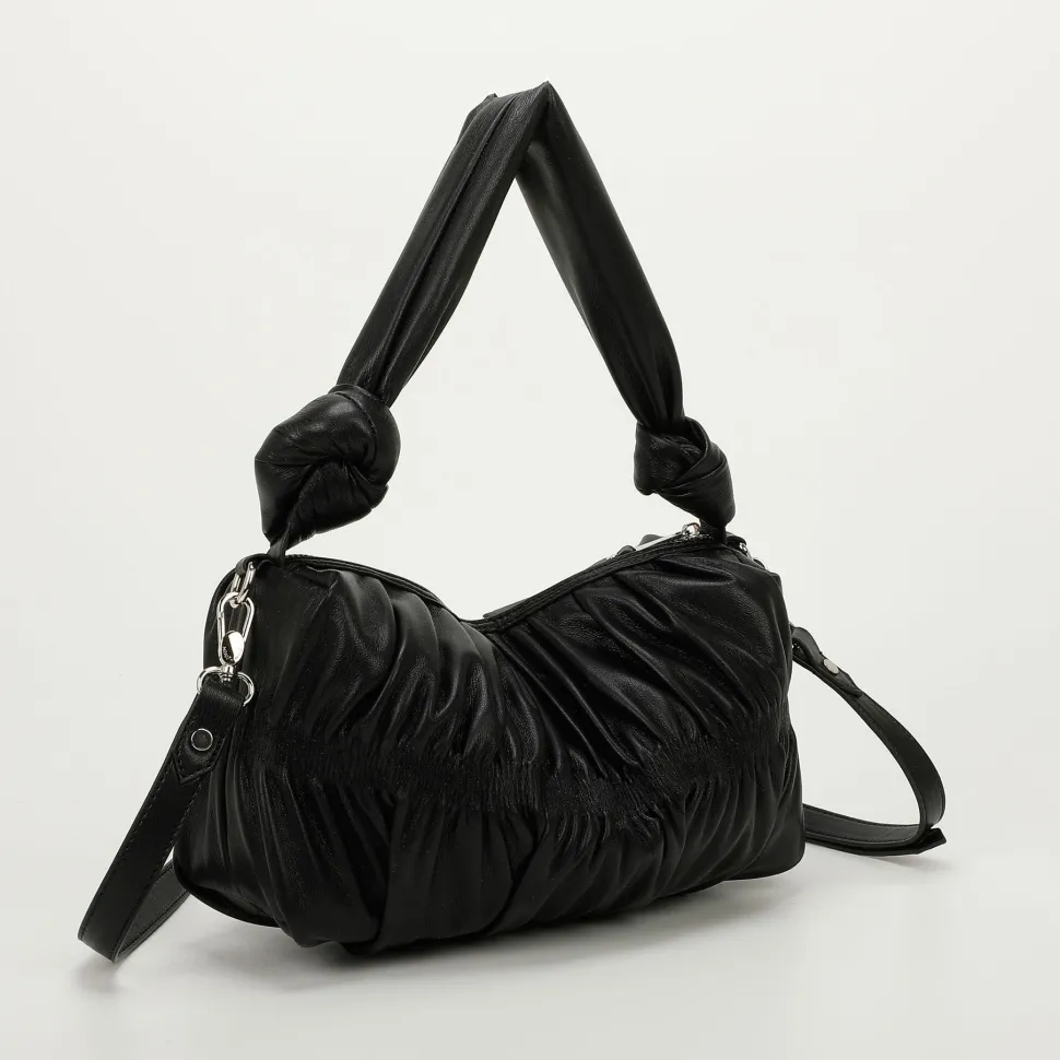 Borsa piccola a spalla e tracolla Mimì-Muà Nera