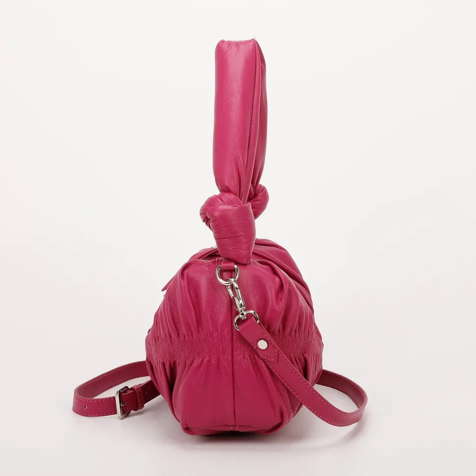 Borsa piccola a spalla e tracolla Mimì-Muà Fuxia