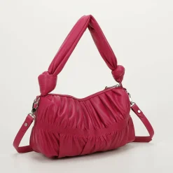 Borsa piccola a spalla e tracolla Mimì-Muà Fuxia