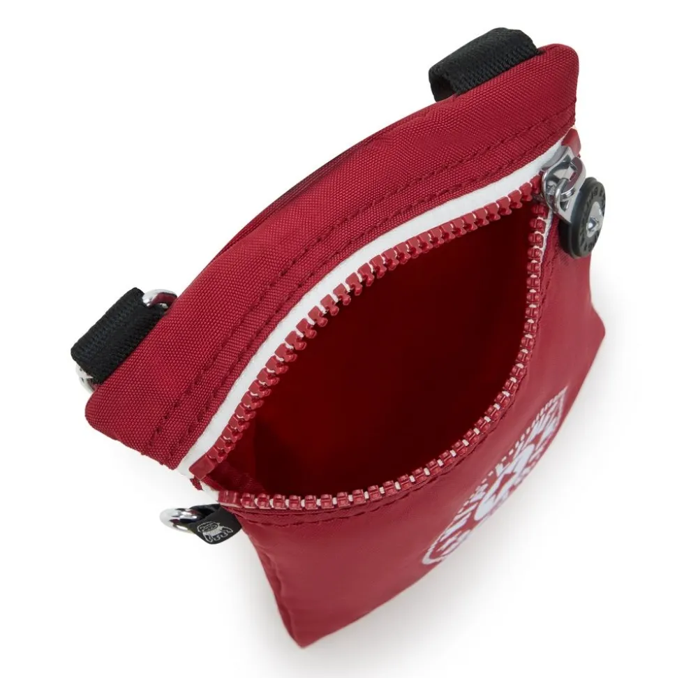 Borsa piccola a tracolla Kipling Afia Lite Funky Red