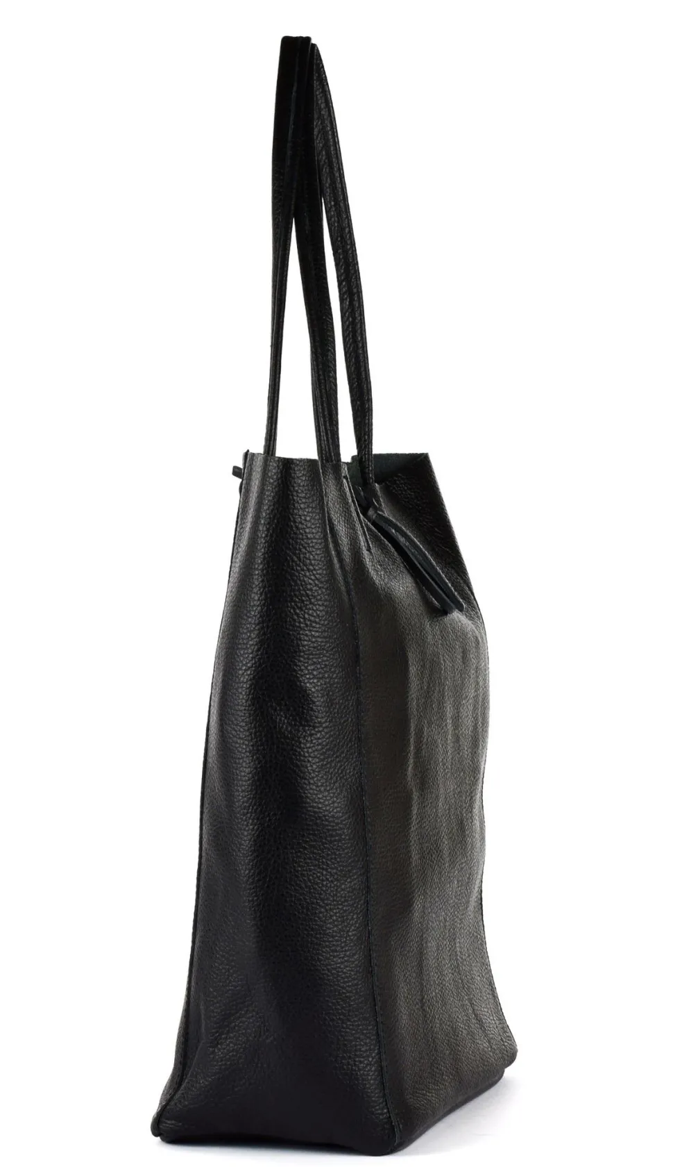 Borsa shopper in pelle 20056 Nera