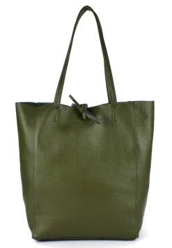 Borsa shopper in pelle 20056 Salvia