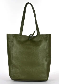 Borsa shopper in pelle 20056 Salvia