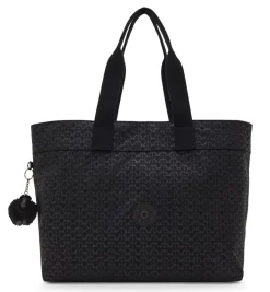 Borsa shopper Kipling Colissa Signature Emb