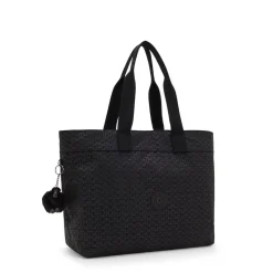 Borsa shopper Kipling Colissa Signature Emb