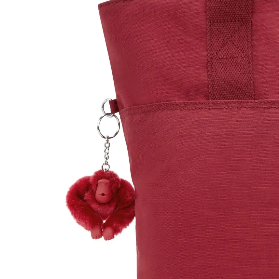 Borsa shopper Kipling Hanifa Funky Red