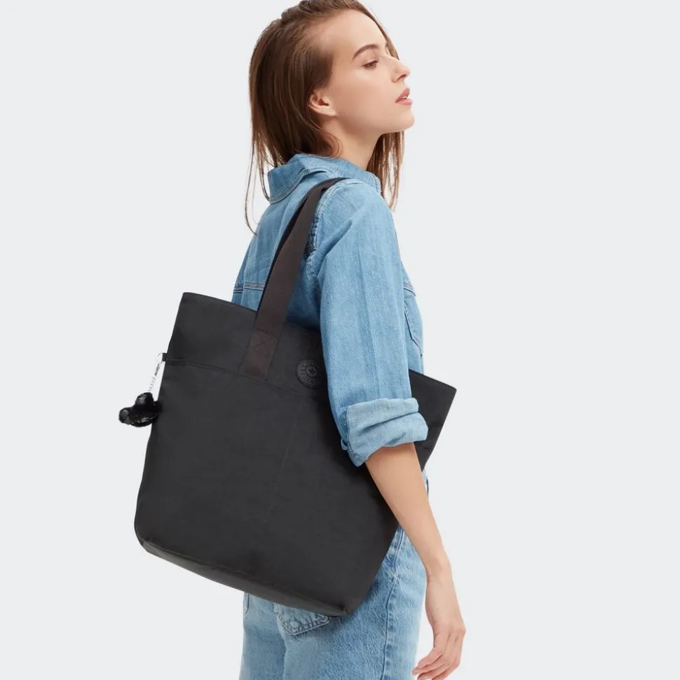 Borsa shopper Kipling Hanifa Black Noir