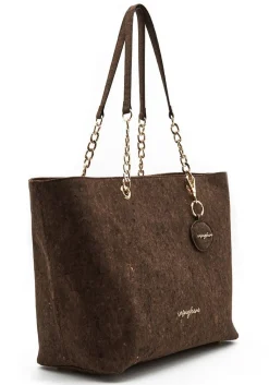 Borsa shopping Insughero Cortina Marrone