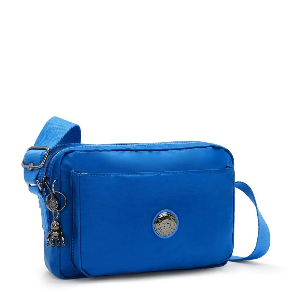 Borsa tracolla Kipling Abanu M Satin Blue
