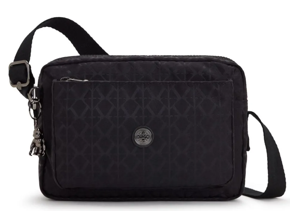 Borsa tracolla Kipling Abanu M Signature Blk Q