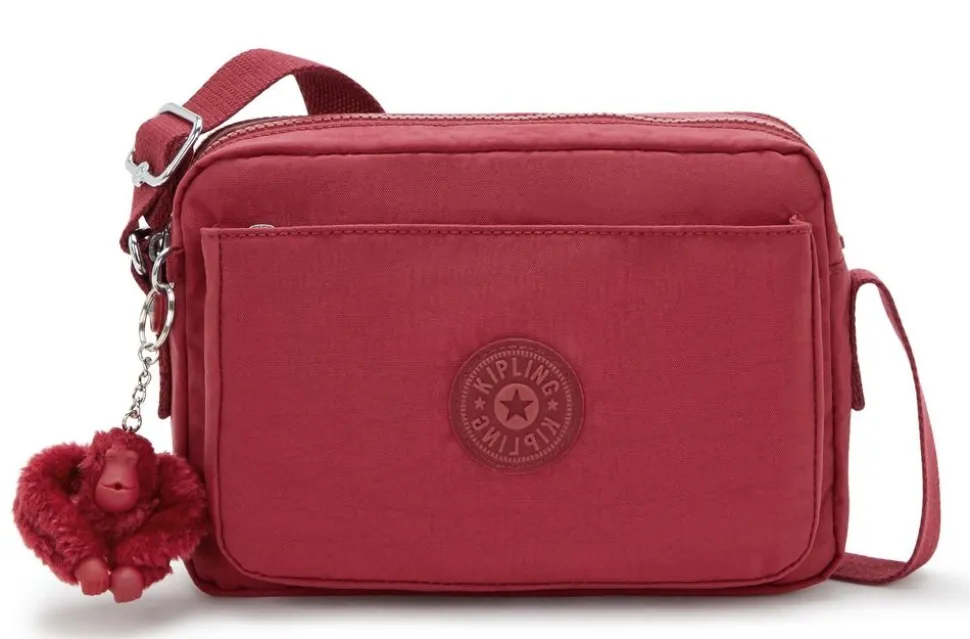 Borsa tracolla Kipling Abanu M Funky Red