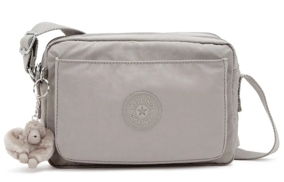 Borsa tracolla Kipling Abanu M Grey Gris