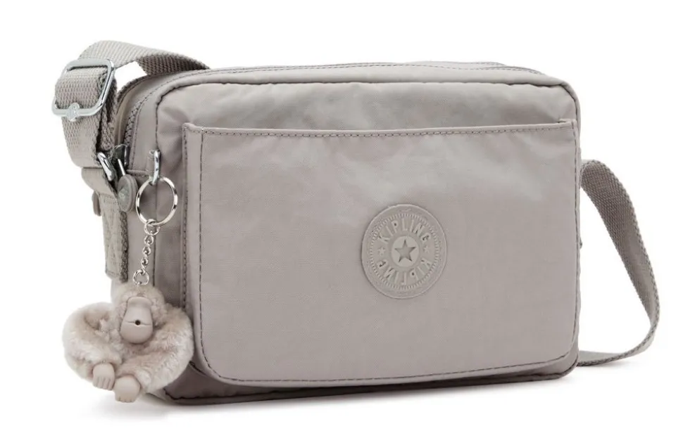 Borsa tracolla Kipling Abanu M Grey Gris