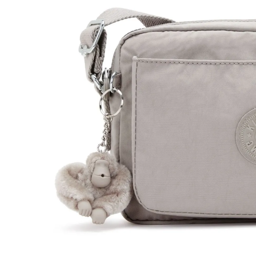 Borsa tracolla Kipling Abanu M Grey Gris