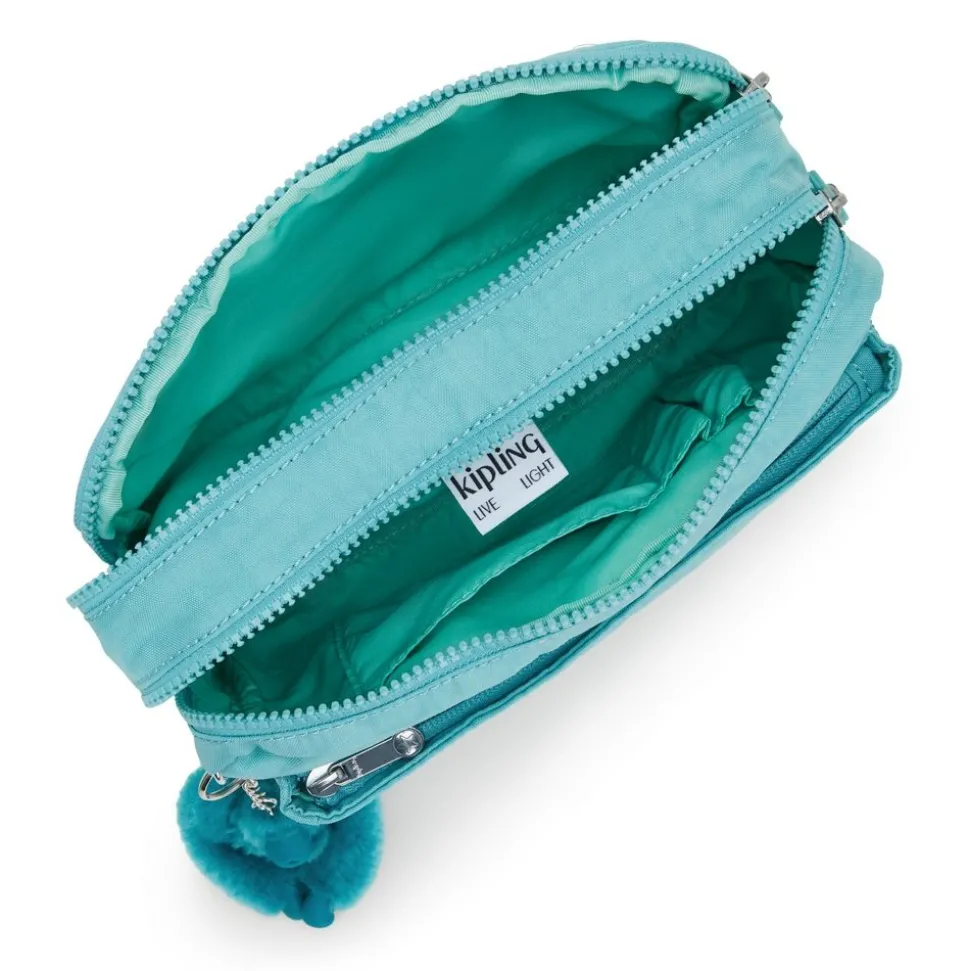 Borsa tracolla Kipling Abanu M Deepest Aqua