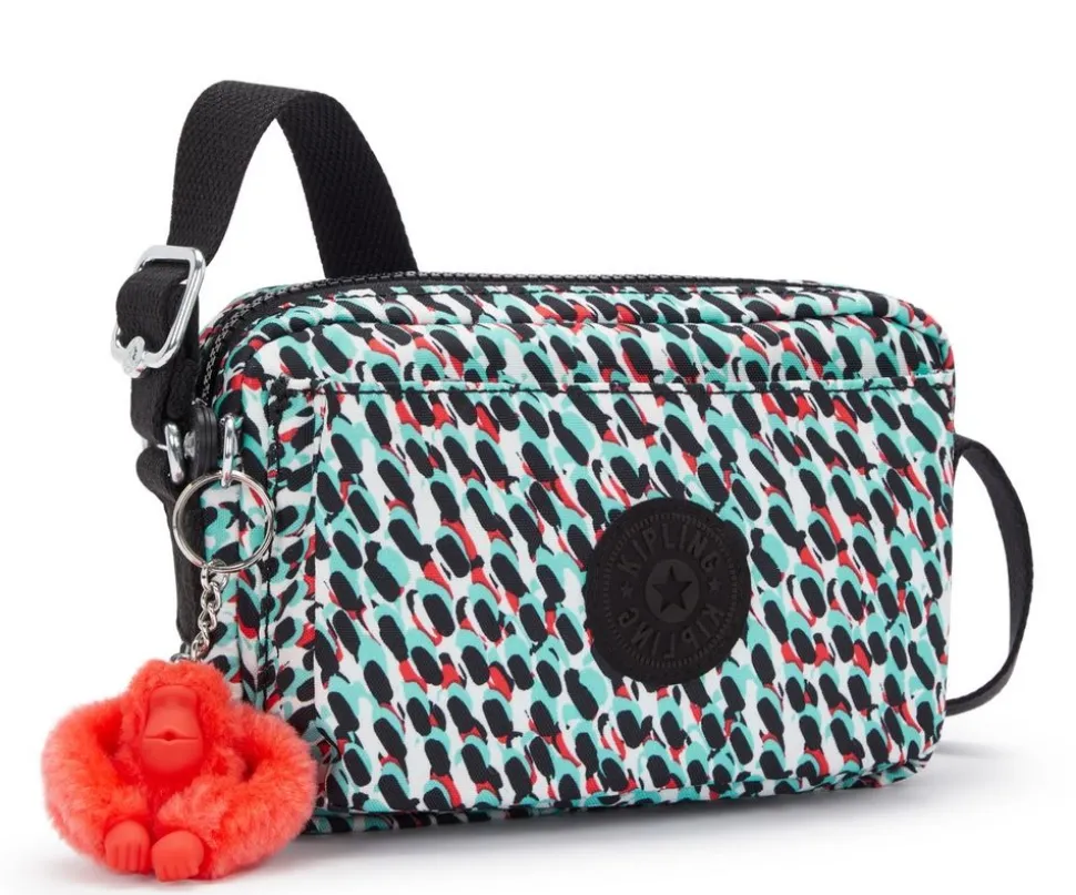 Borsa tracolla Kipling Abanu Abstract Print