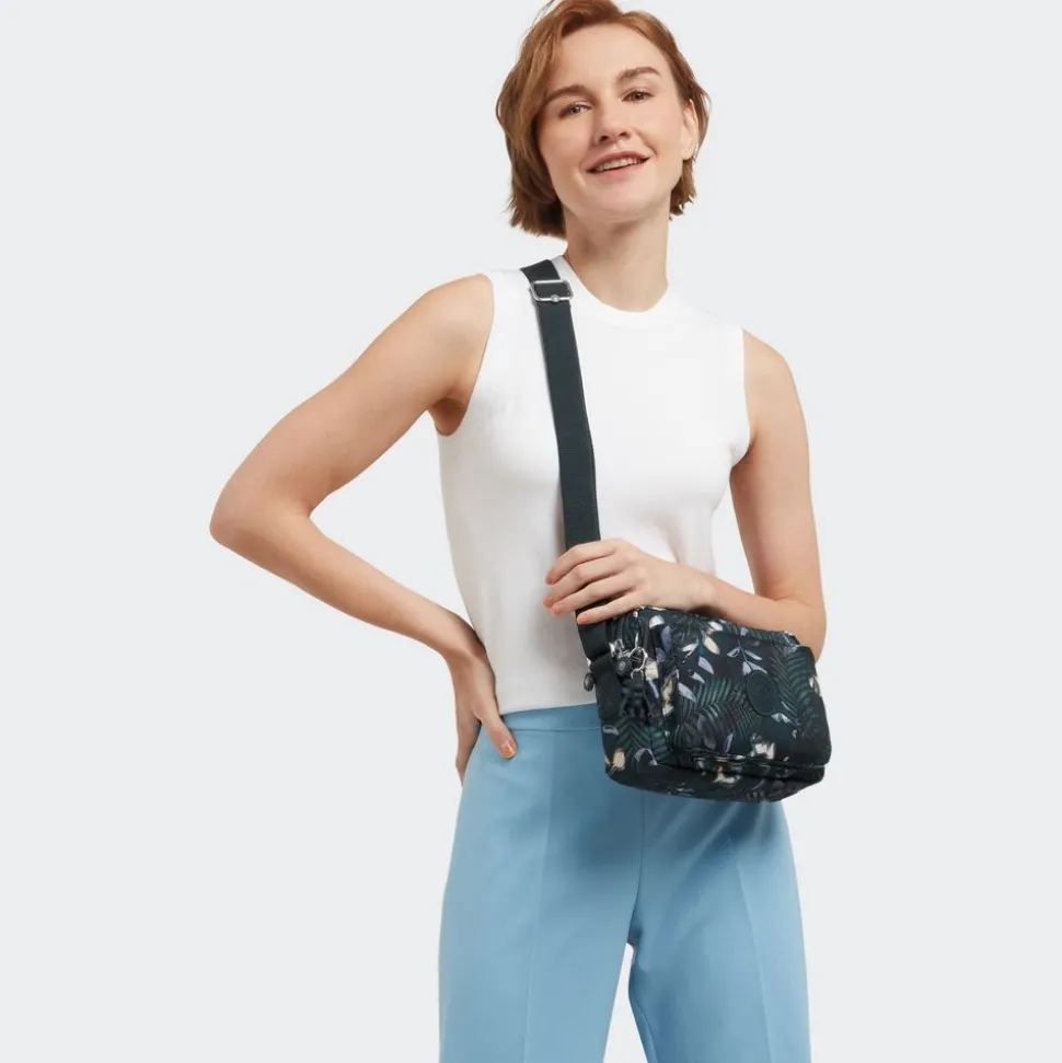 Borsa tracolla Kipling Abanu M Moonlit Forest