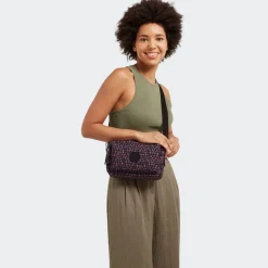 Borsa tracolla Kipling Abanu M Happy Squares