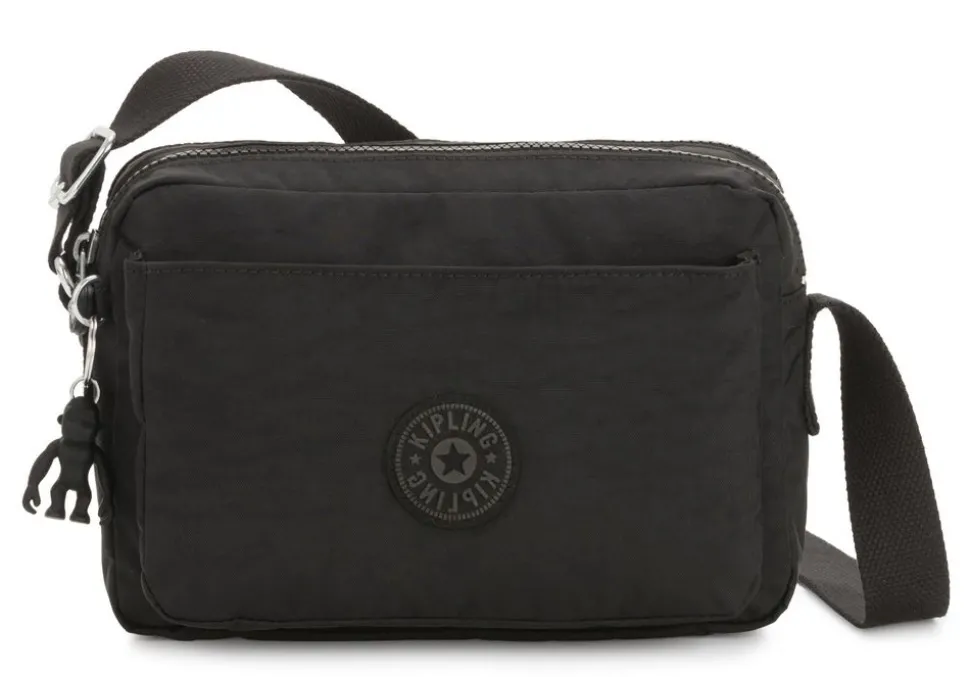 Borsa tracolla Kipling Abanu M Black Noir