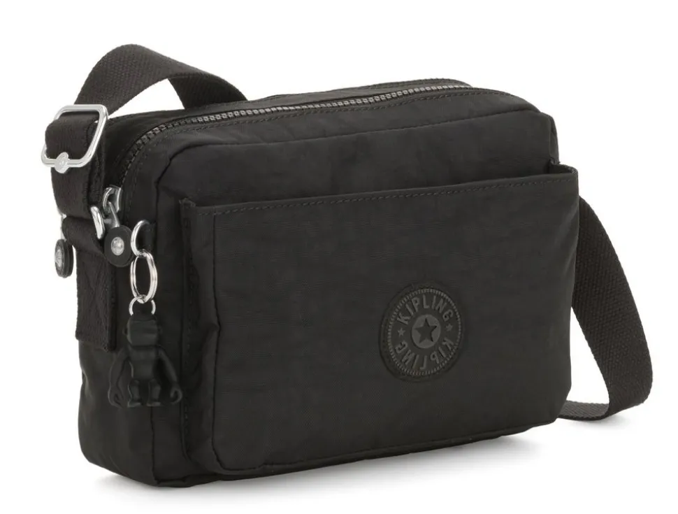 Borsa tracolla Kipling Abanu M Black Noir