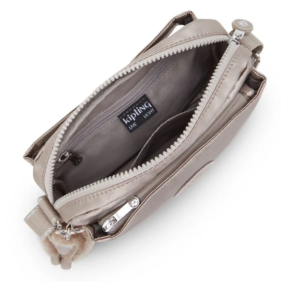 Borsa tracolla Kipling Abanu Metallic Glow